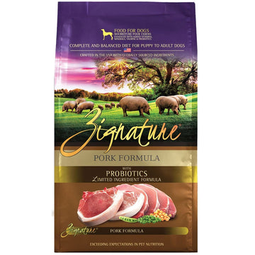 Zignature Pork Formula Dry Dog Food