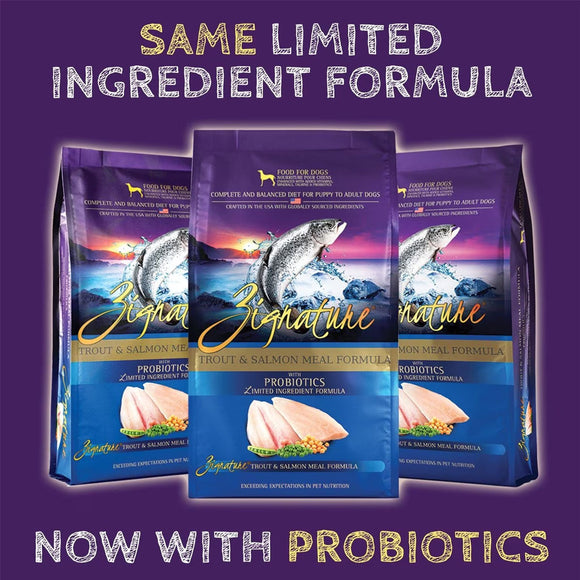 Zignature Trout & Salmon Formula Dry Dog Food