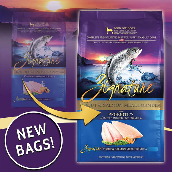 Zignature Trout & Salmon Formula Dry Dog Food