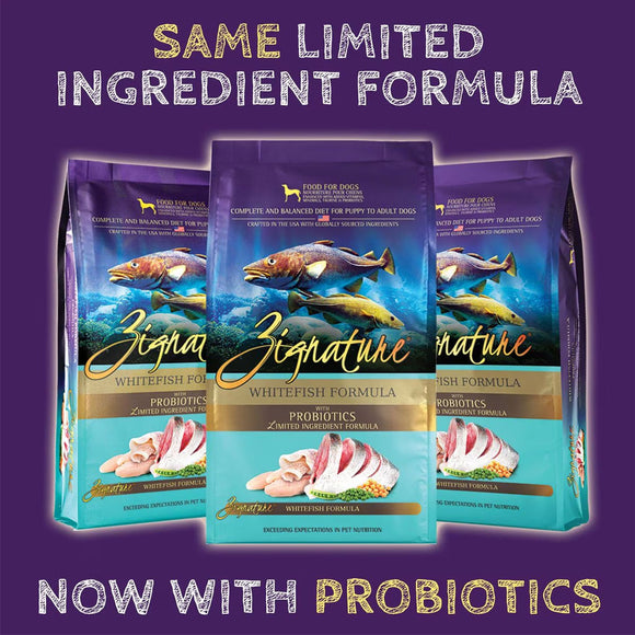 Zignature Whitefish  Formula Dry Dog Food