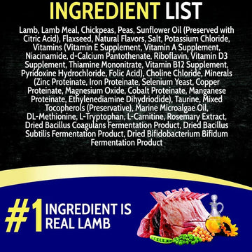 Zignature Lamb Formula Small Bites Dry Dog Food