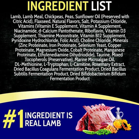 Zignature Lamb Formula Small Bites Dry Dog Food