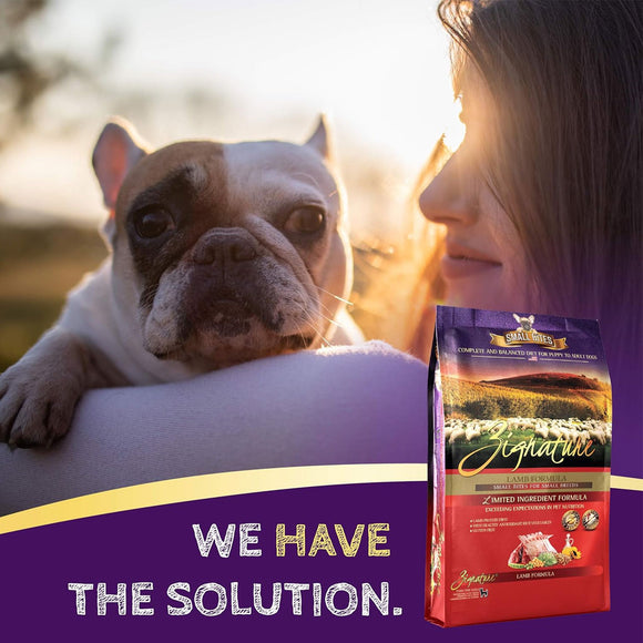 Zignature Lamb Formula Small Bites Dry Dog Food