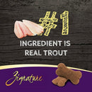 Zignature Trout Formula Ziggy Bars with Pumpkin Dog Treats