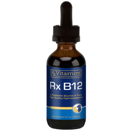 Rx Vitamins Rx B12 Liquid Digestive Supplement For Dogs and Cats (4 oz)