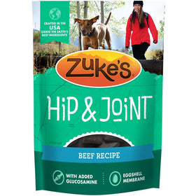 Zuke's Hip & Joint Support Beef Recipe Soft & Chewy Dog Treats