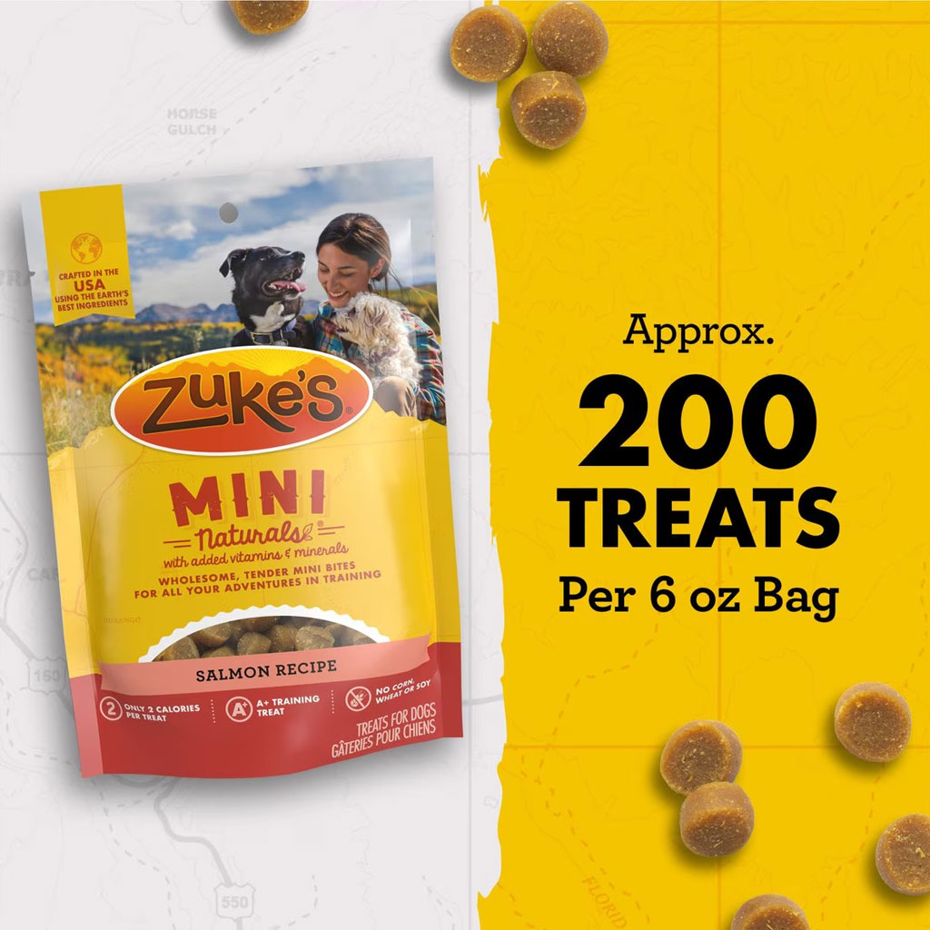 Zuke's Mini Naturals Training Dog Treats – Healthy & Tasty Rewards
