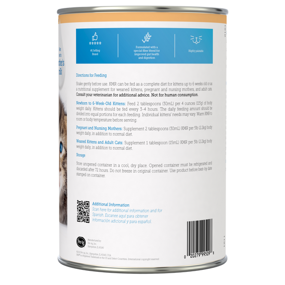 KMR Kitten Milk Replacer Liquid (11 oz)
