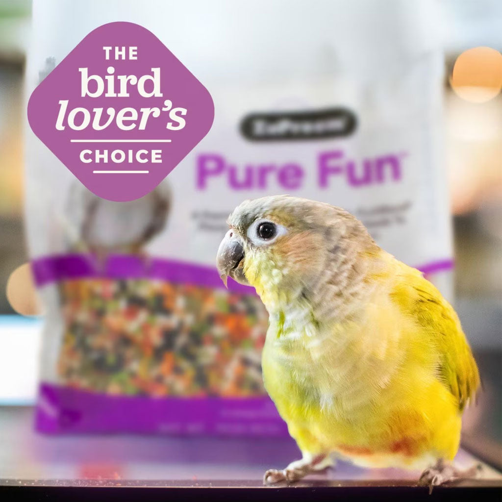 ZuPreem Pure Fun Parrot & Conure Bird Food