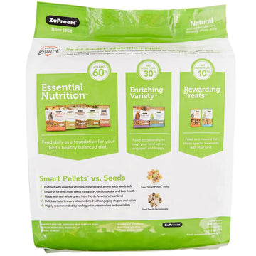 ZuPreem Natural Bird Food Large Parrots