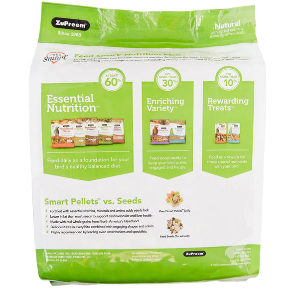 ZuPreem Natural Bird Food Large Parrots