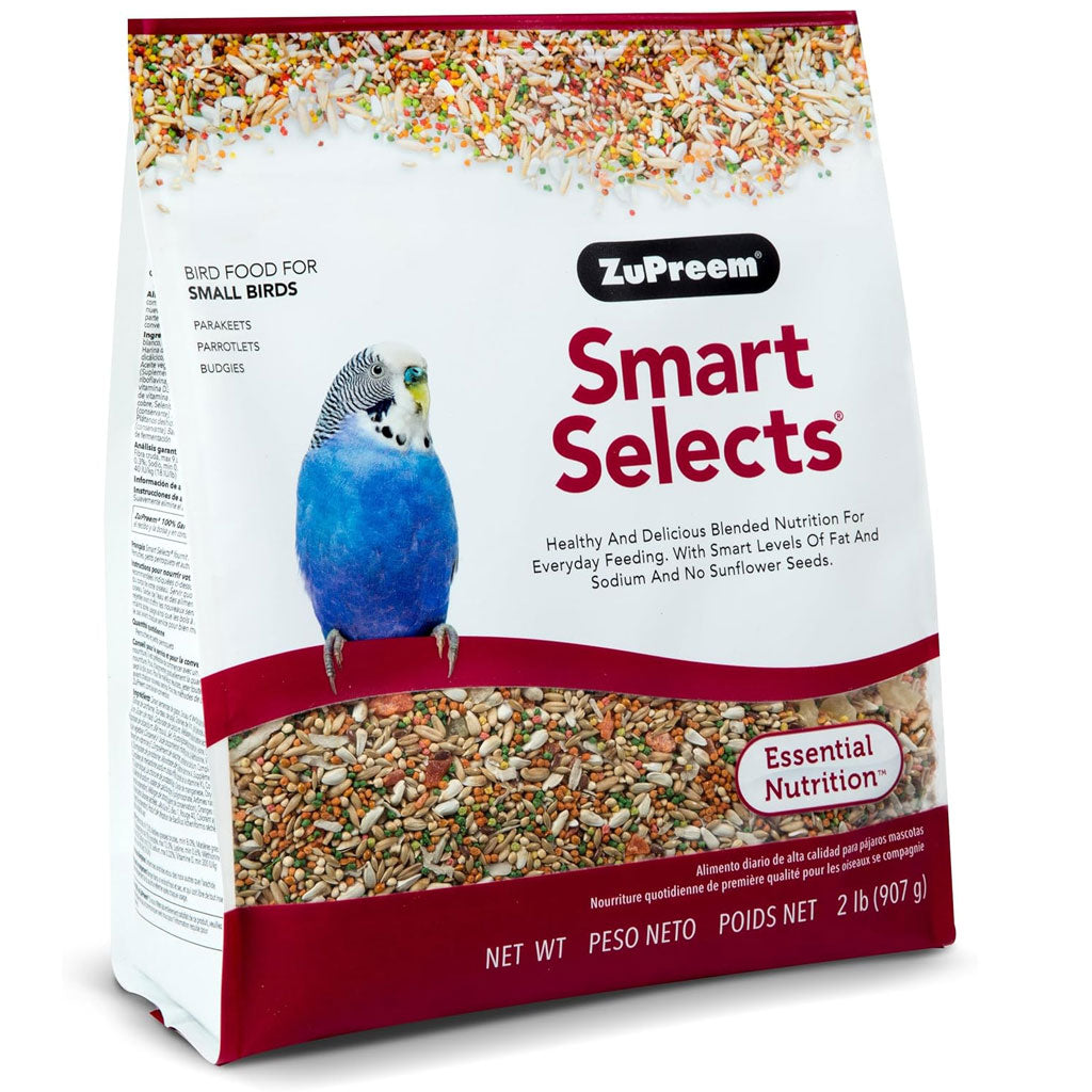 ZuPreem Smart Selects Parakeet Food, 2-lb bag