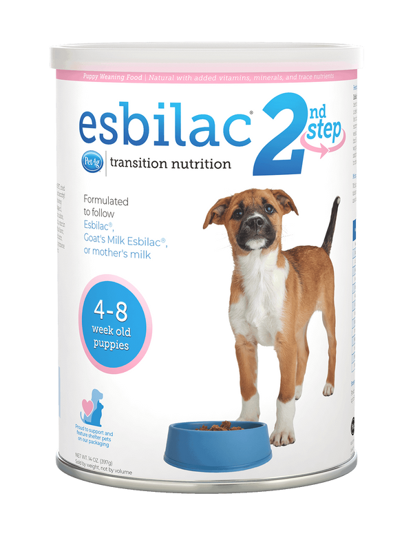 petag esbilac 2nd step puppy weaning food