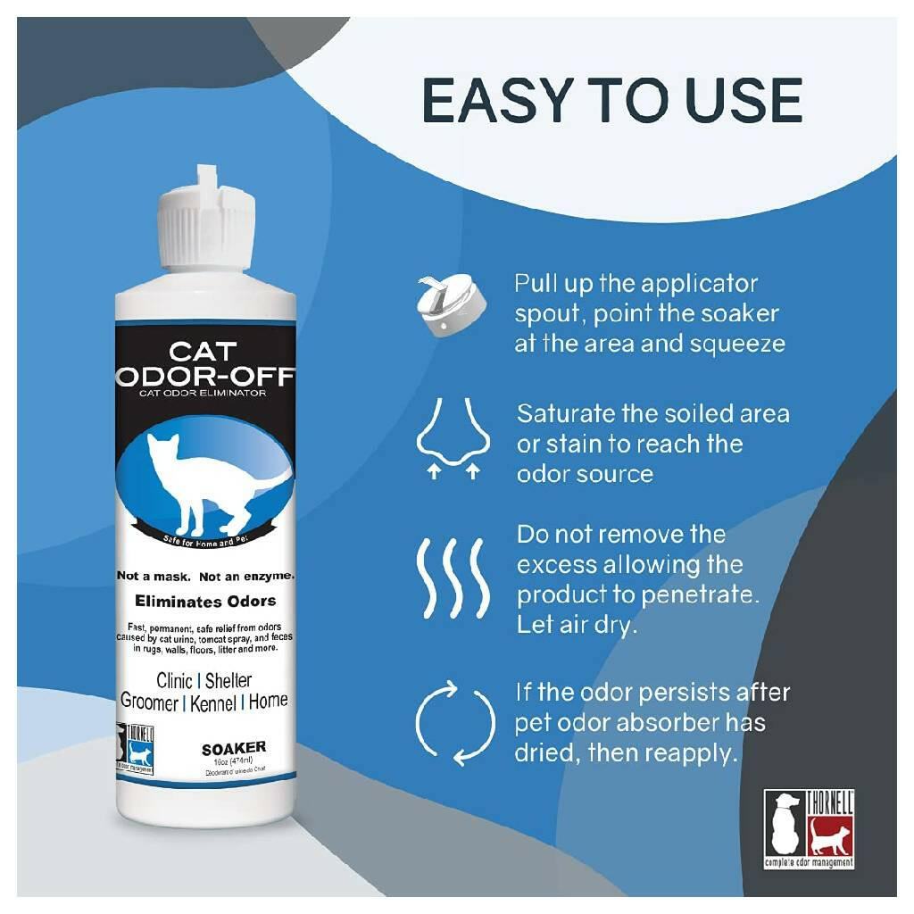 Cat Odor-Off Odor Eliminator Soaker (16 oz)