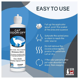 Cat Odor-Off Odor Eliminator Soaker (16 oz)