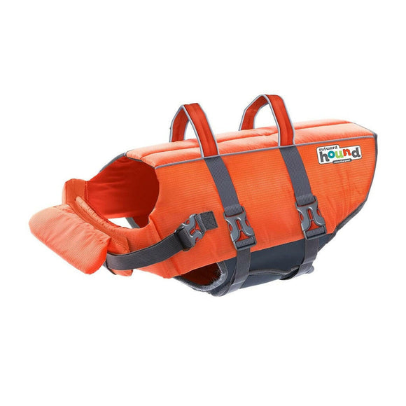 Outward Hound PupSaver Ripstop Life Jacket Orange For Dog (Medium)