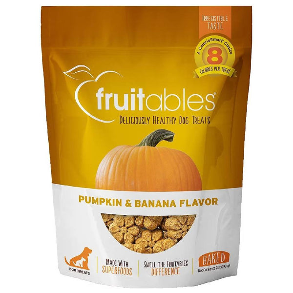 Fruitables Dog Treats Pumpkin & Banana Flavor (7 oz)