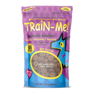 Crazy Dog Train-Me! Training Treat Minis Beef Flavor For Dog (10 oz)