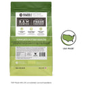 Bixbi Rawbble Grain-Free Kitten Health Chicken Recipe Raw Coated Dry Kitten Food (7 lb)