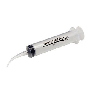 Monoject 12cc Curved Tip Syringe (50 count)