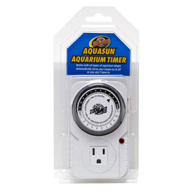 Aquasun aquarium timer in packaging on a white background