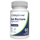 KittyBiome Gut Restore Supplement bottle on a white background