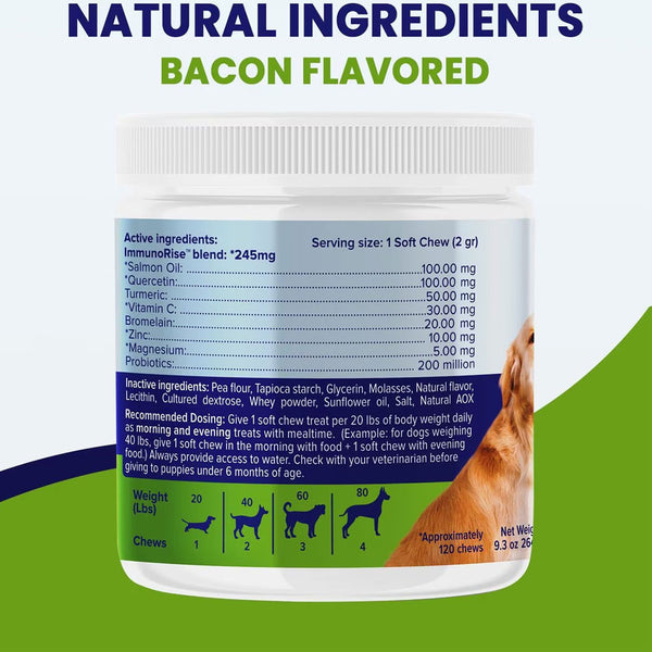 VETRIMAX Allergy CZN Bacon Flavored Supplement for Dogs