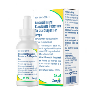 Amoxicillin/Clavulanate Potassium for Oral Suspension
