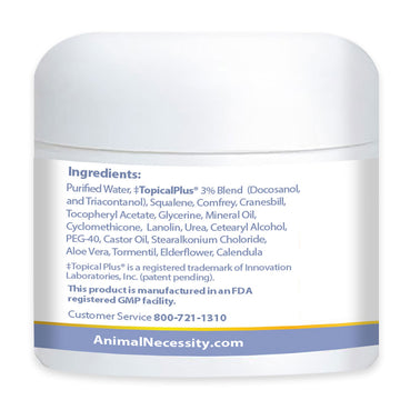 Jar with a list of ingredients on a white background