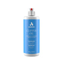 Andis clipper oil bottle with blue label on a white background