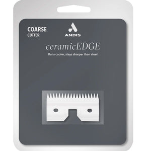 Andis ceramicEDGE coarse cutter blade packaging on a white background