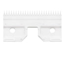 White comb on a white background