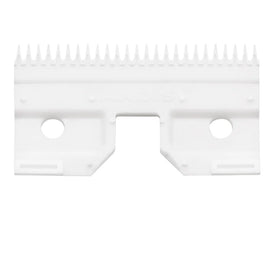 White comb on a white background