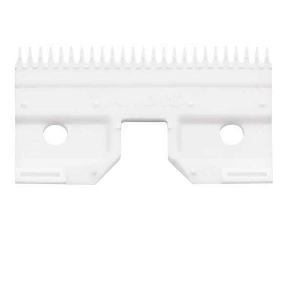 White comb on a white background