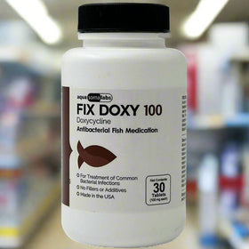 Fix Doxy (Doxycycline) Tablets Fish Antibiotics, 100-mg, 30-count