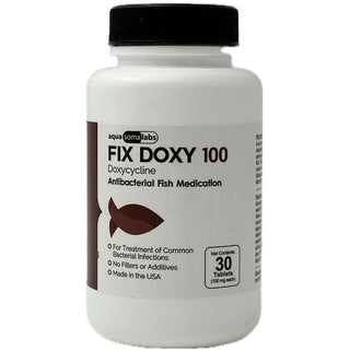 Fix Doxy (Doxycycline) Tablets Fish Antibiotics, 100-mg, 30-count