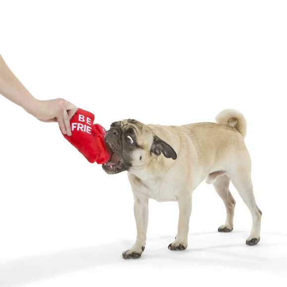 BARK Friends Furever Plush & Wearable BFF Heart Two-Part Dog Toy