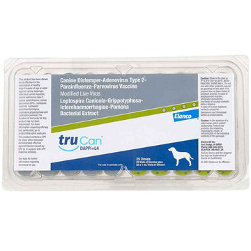 TruCan DAPPi+L4 Vaccine for Dogs, 25 Doses