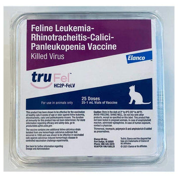 TruFel Ultra HC2P-FeLV Vaccine for Cats, 25 Doses