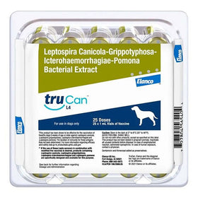 TruCan L4 Vaccine for Dogs, 25 Doses