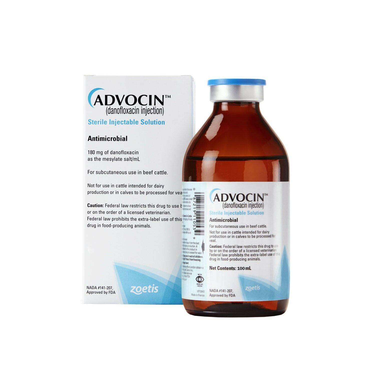 Advocin Sterile Injectable Solution 180mg/mL