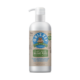 Grizzly Algal Plus Omega Fatty Acids Supplement, 16-oz
