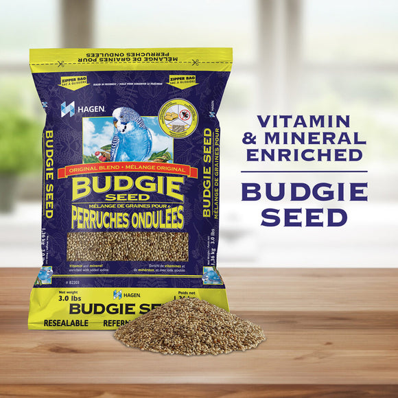 Hari Parakeet/Budgie Staple VME Seed, 3-lb