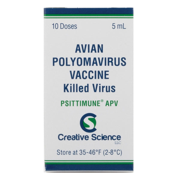 Psittimune APV Avian Polyomavirus Vaccine for Birds, 5-ml