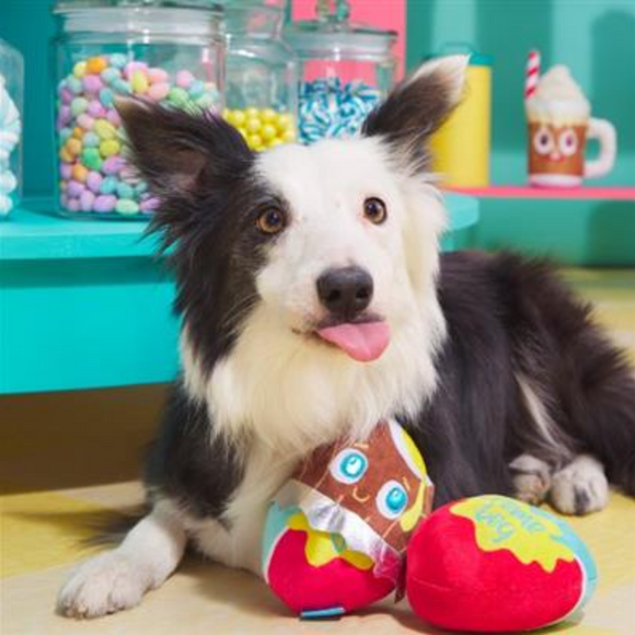 BARK Cadfurry Eggs Plush Dog Toy