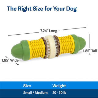 Petsafe Busy Buddy Cravin Corncob Treat Holding Dog Toy small/medium