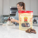 Barking Buddha Beef Jerky Chips Dog Chew