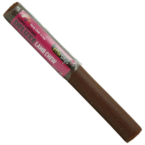 Etta Says! Deluxe Crunchy Lamb Dog Chew Treats, 7"