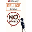 Etta Says! Deluxe Crunchy Turkey Dog Chew Treats, 7"