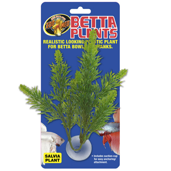 Zoo Med Betta Plant Salvia, Green, 1-count